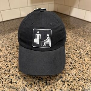 The Office Dunder Mifflin Logo Black‎ Baseball Cap Hat Funko Licensed New